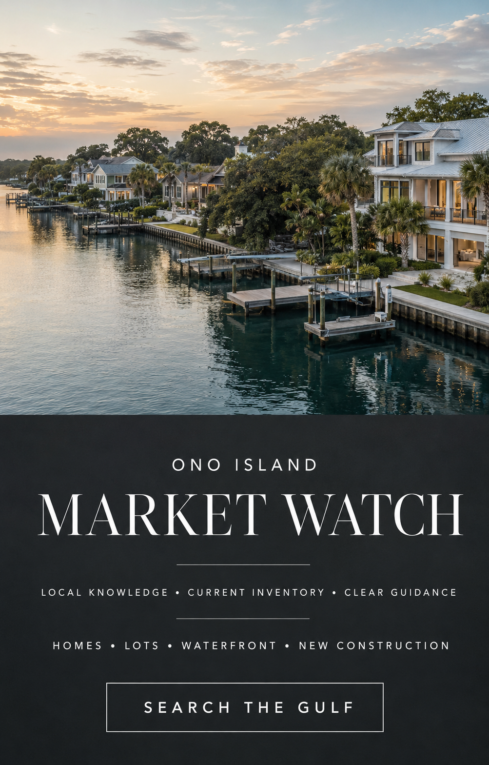 Ono Island Real Estate Market Watch Ono Island Real Estate Market Watch Homes New Construction and Land